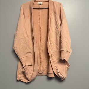 Size medium O'Neill Cozy Cardigan Sweater pink